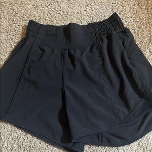 Women's Black Athletic Shorts